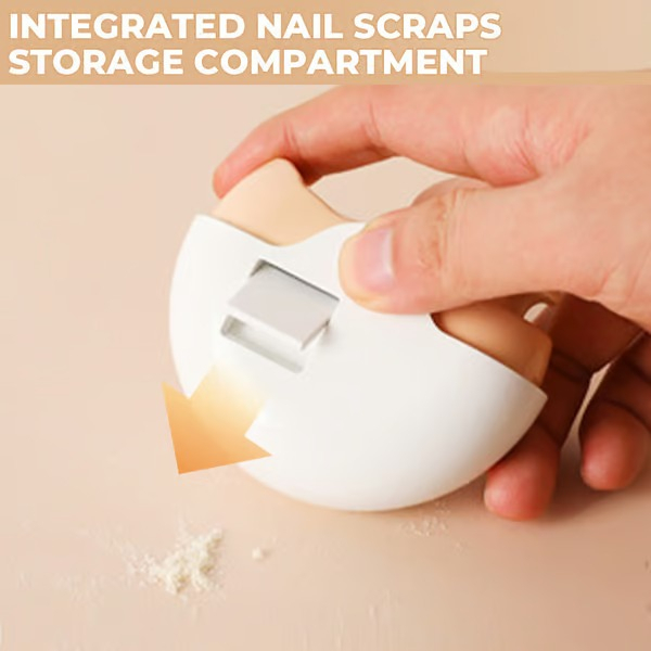 Hot sale 49% off 2 in 1 electric polishing automatic nail clippers
