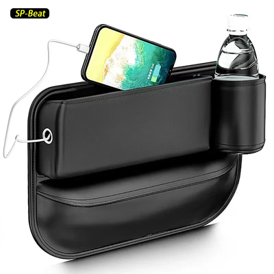🔥 HOT SALE 50% OFF 🔥 Car Leather Cup Holder Gap Bag 💖