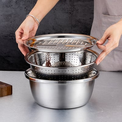 🎁 Hot Sale 49% OFF 🔥 Germany Multifunctional Stainless Steel Basin