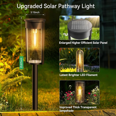 🔥 Hot Sale 49% OFF ✨ Solar Pathway Lights